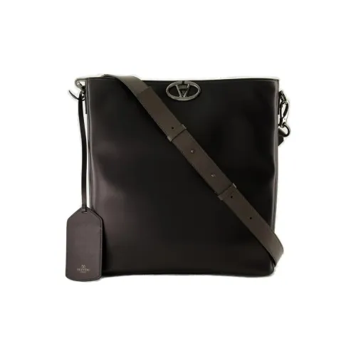 Valentino VLogo Locker Strapped Shoulder Bag
