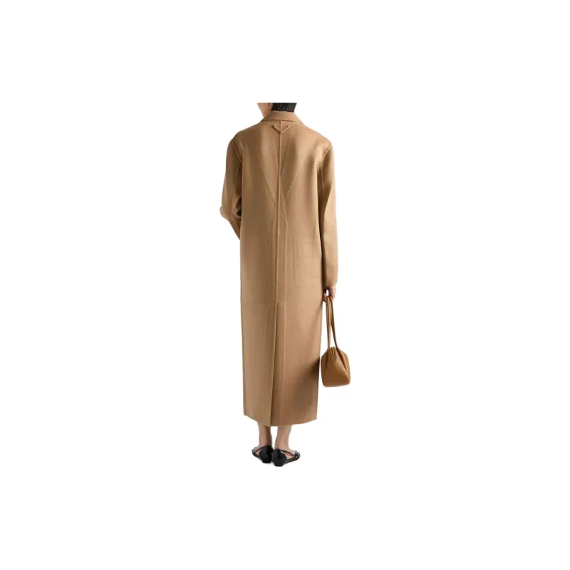 PRADA Single Breasted Long Coat-2