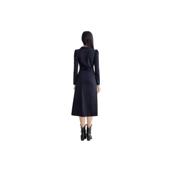 A21 Long-Sleeved Dresses Women's Black