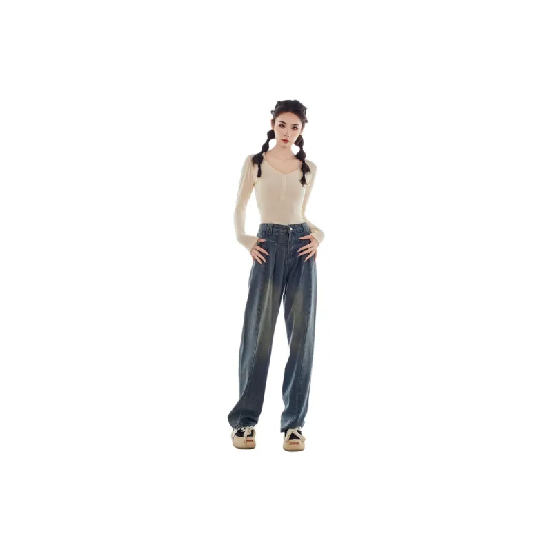 YuChaJia Jeans Women's-1