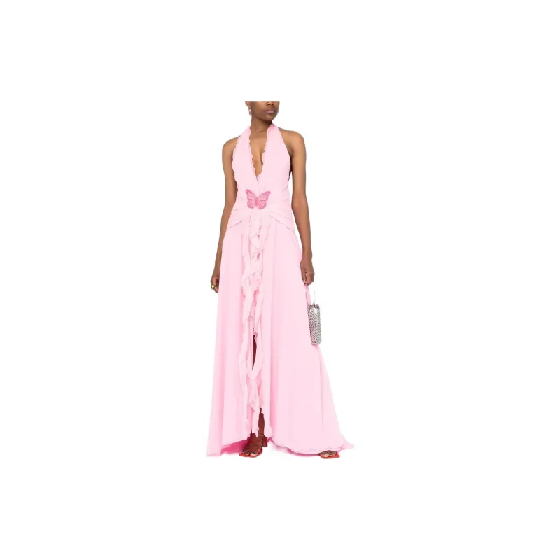 Blumarine Sleeveless Dresses Women's Pink-1