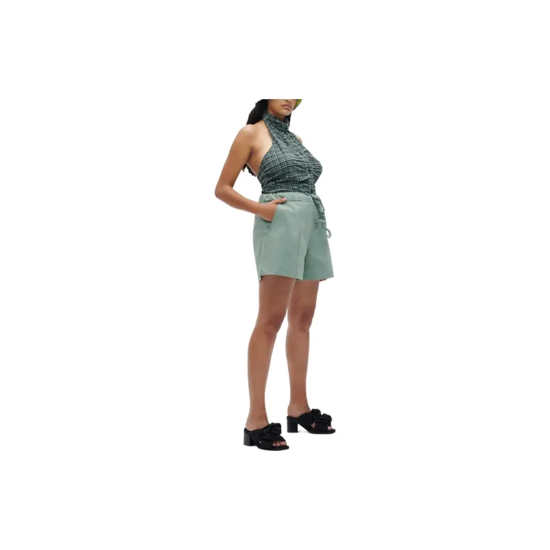 GANNI Drawstring Suiting Shorts-2