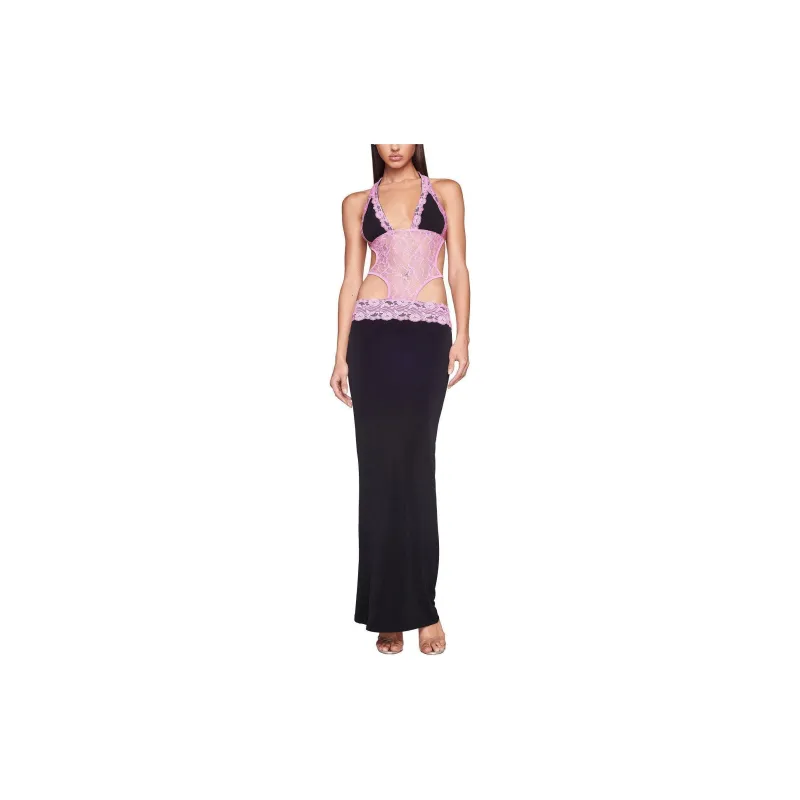 I.AM.GIA SS24 MAVEN MAXI DRESS Slip Dresses Women's BLACK/Black-1