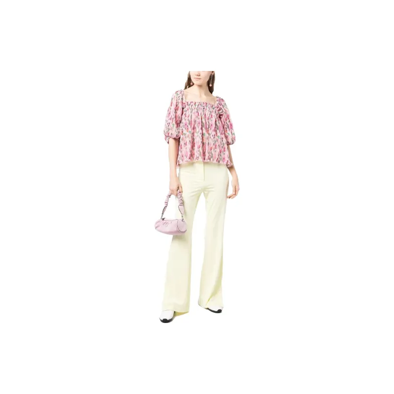 GANNI Shirts Women's Pink-1