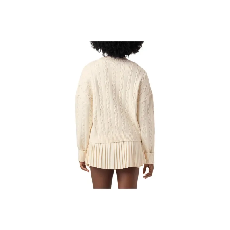 FILA BASELINEChunky FW24 Knitwear Women's Gardenia Multicolor-3