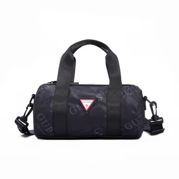 GUESS Polyester Handbag Small Size Unisex Black