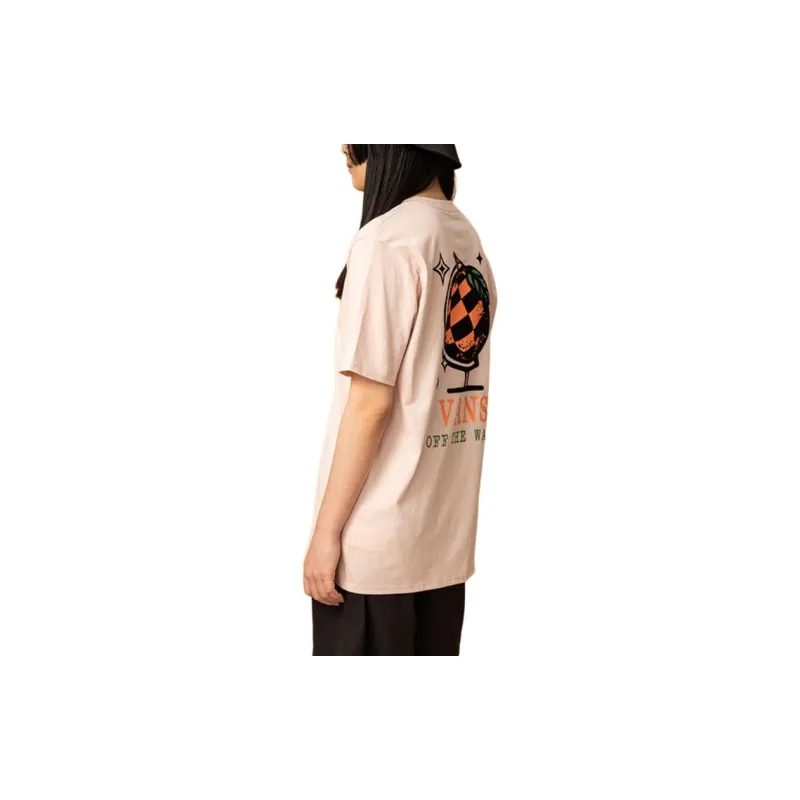 Vans T-Shirts Women's Light Pink-4