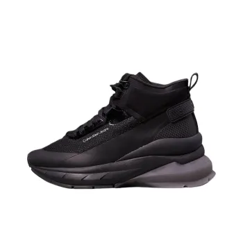 CKJ CALVIN KLEIN JEANS High Top Casual Shoes Women's Black