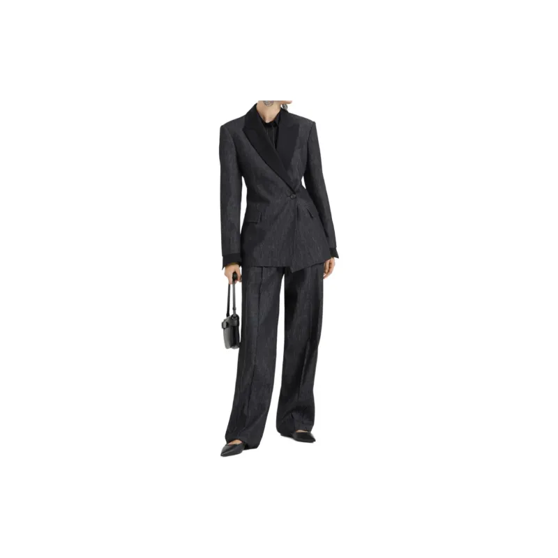 Brunello Cucinelli Long Sleeved Tailored Blazer-1
