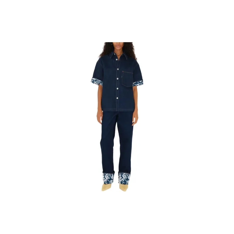 Burberry Jeans Women's Blue-2