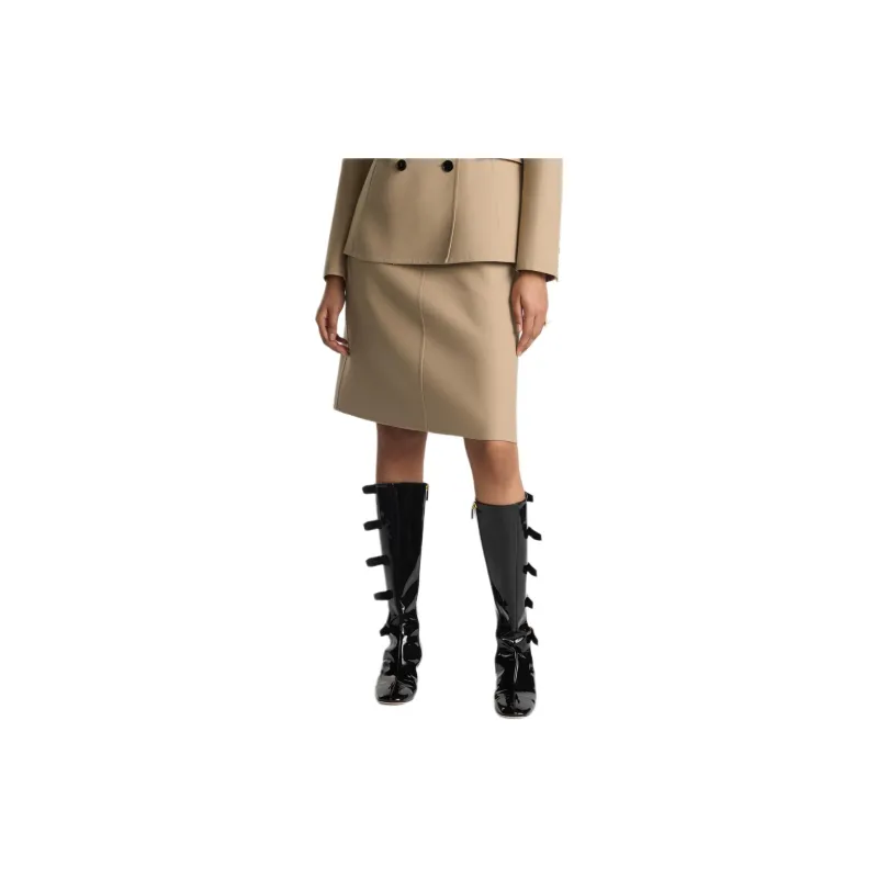 DIOR Classic Straight Skirt-3