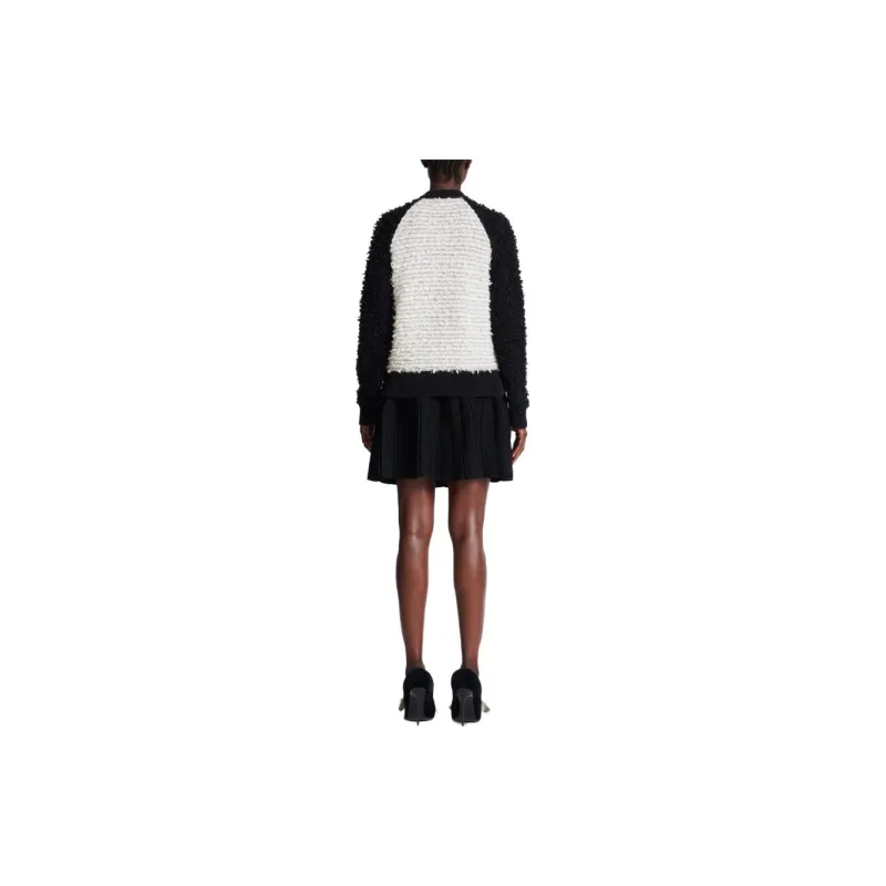 BALMAIN Lurex Tweed Jumper-3