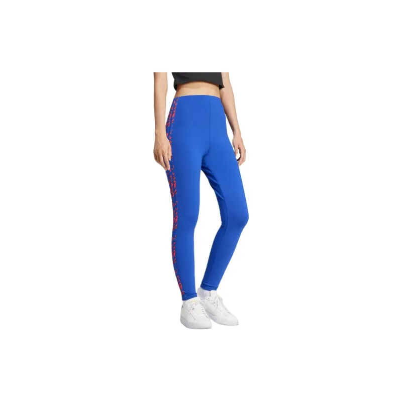 Adidas Free Shipping With AdiClub Essentials 3-Stripes Animal Print Leggings-3