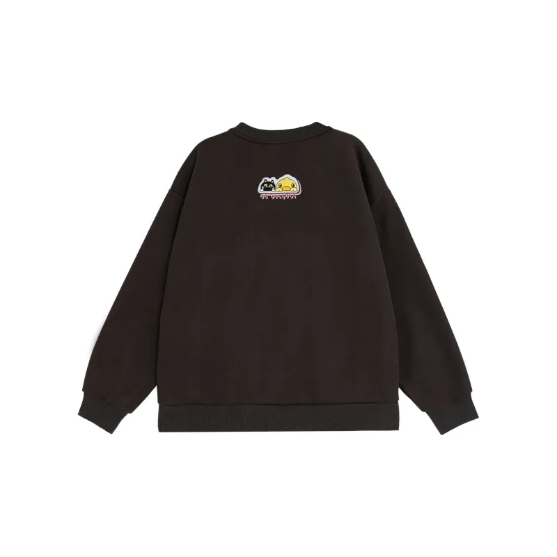 B.Duck Sweatshirt Women's Coffee-1