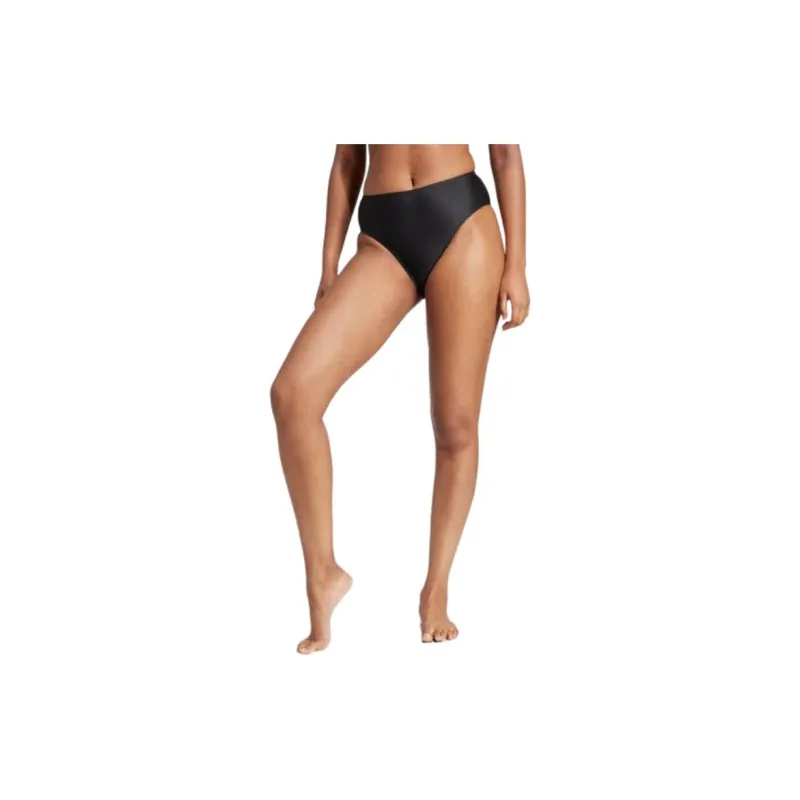 Adidas ICONISEA HIGH-WAIST BIKINI BOTTOMS Swimming Shorts Women's Black-1