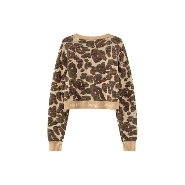 CHUU 24FW Knitted Fabric Cardigan Women's-1
