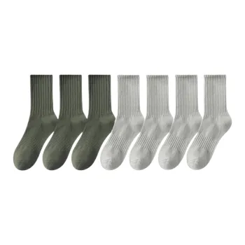 Lan Miao Mid Calf Socks Men's 7 Pack