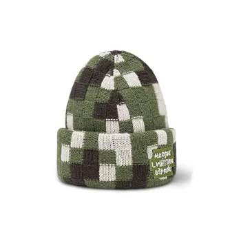 LOUIS VUITTON Wool Beanies Unisex Green