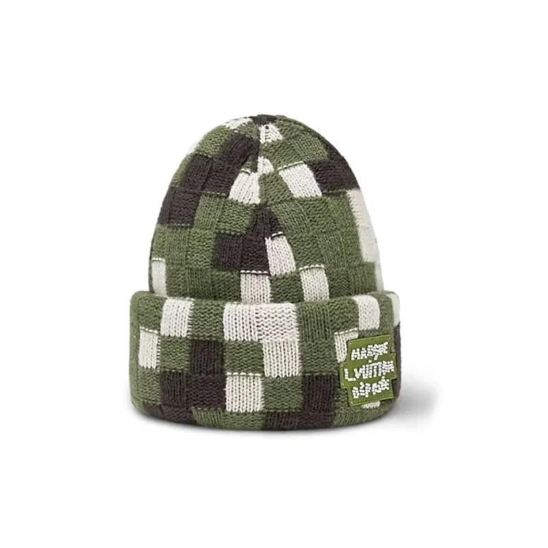LOUIS VUITTON Wool Beanies Unisex Green-0