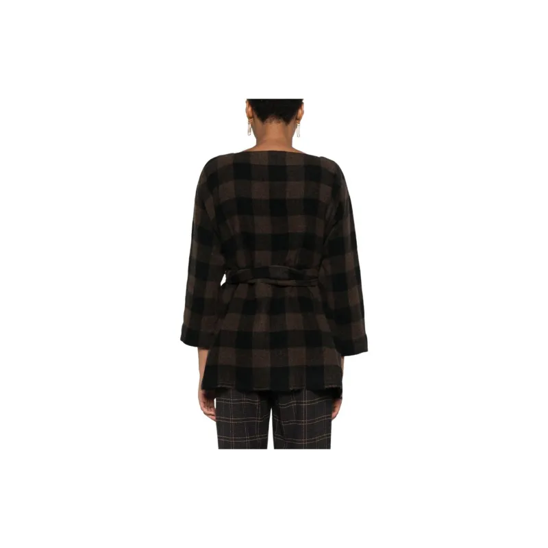 Daniela Gregis Gingham-check Blouse-2