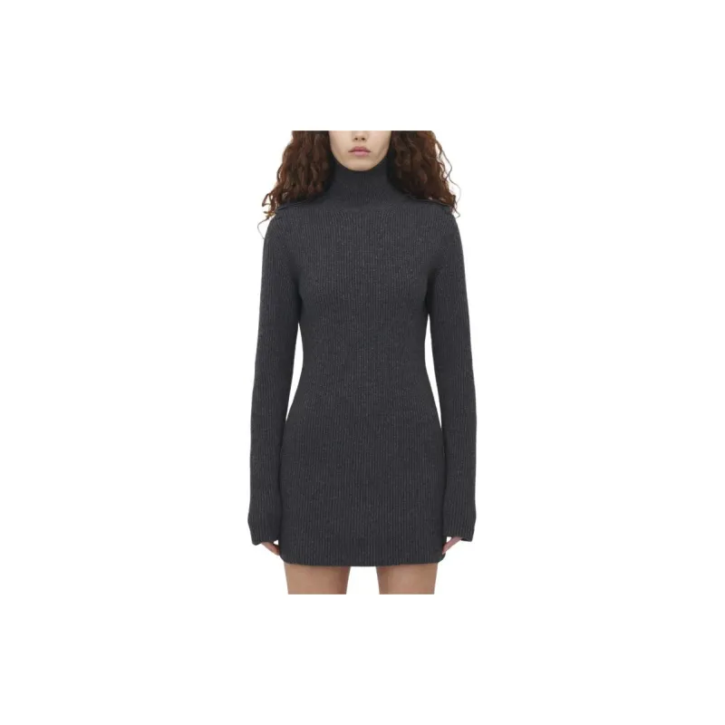 Alexander McQueen Ribbed Knit Mini Dress-2
