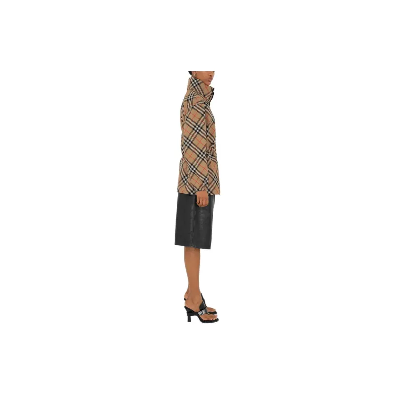 Burberry Check pattern Jacket-5