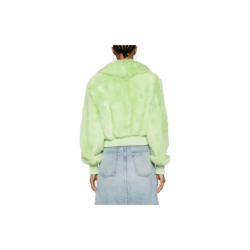 Blumarine Shearling Bomber Jacket-2