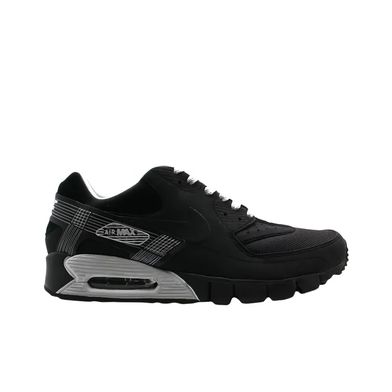 Nike Air Max 90 Current Huarache Black Neutral Grey-1