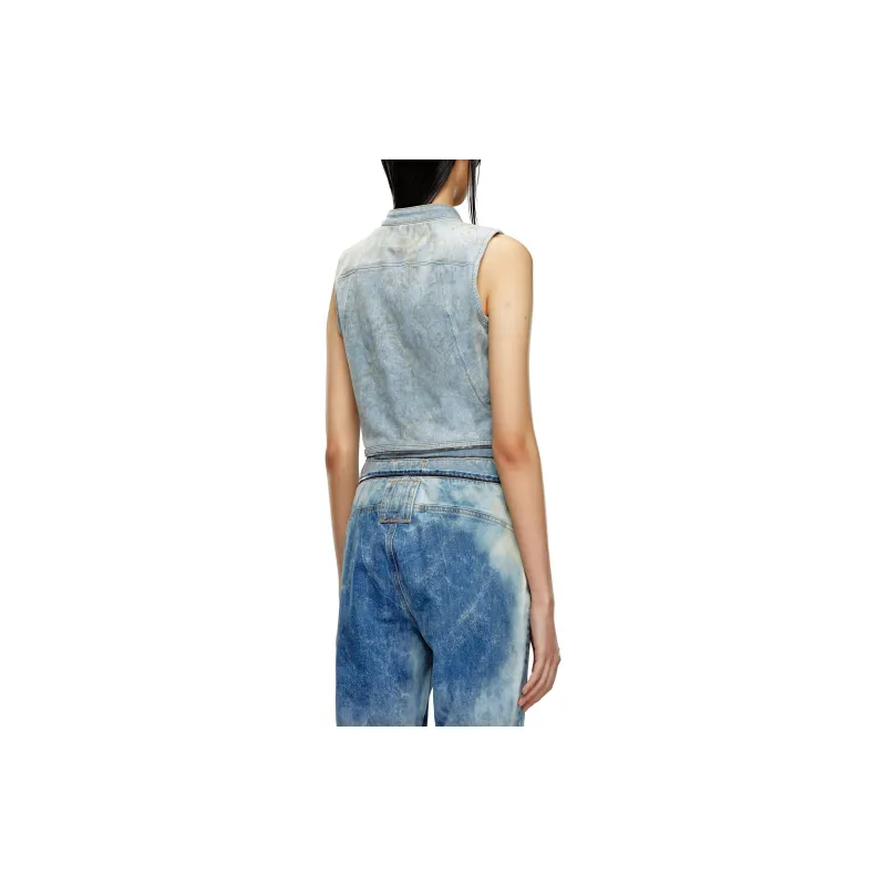 DIESEL De-Nata-Fse Denim Sleeveless Top-4