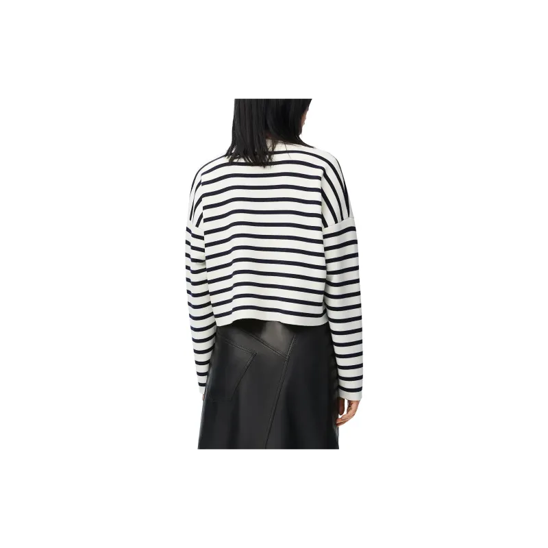 LOEWE Anagram Sweatshirt Off White/Navy-1