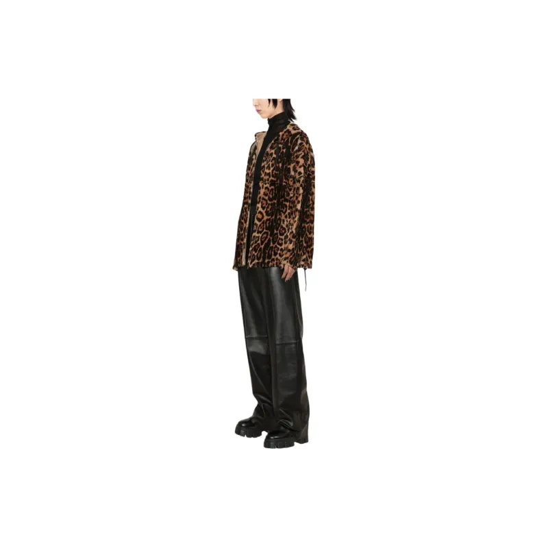 Yves Salomon Animal-print Lambs Wool Jacket-3