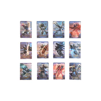 McDonald's Gundam Zhengfeng Duel IP/Anime Cards 1 Set Of 12 Pc