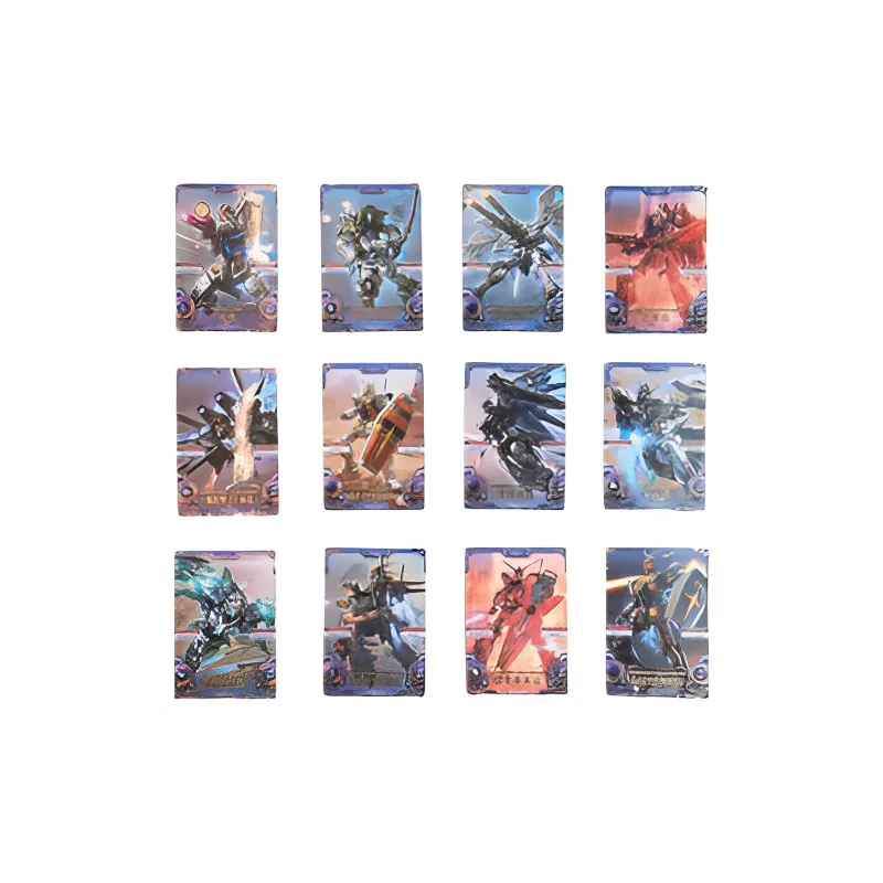 McDonald's Gundam Zhengfeng Duel IP/Anime Cards 1 Set Of 12 Pc-0