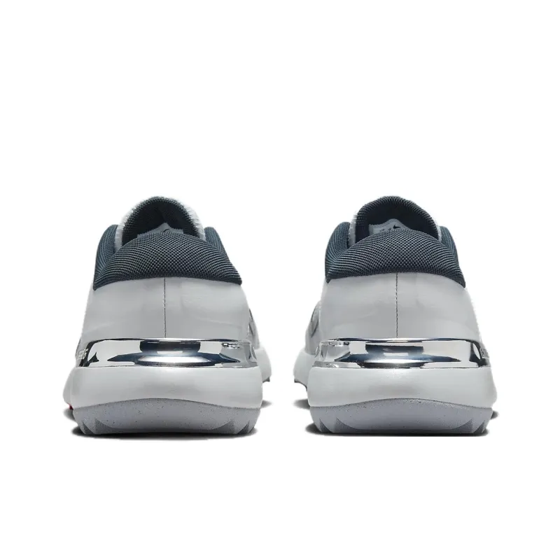 Nike Free Golf Anti Slip Wear Resistant Low Top Golf Shoes Men's Gray Black-4