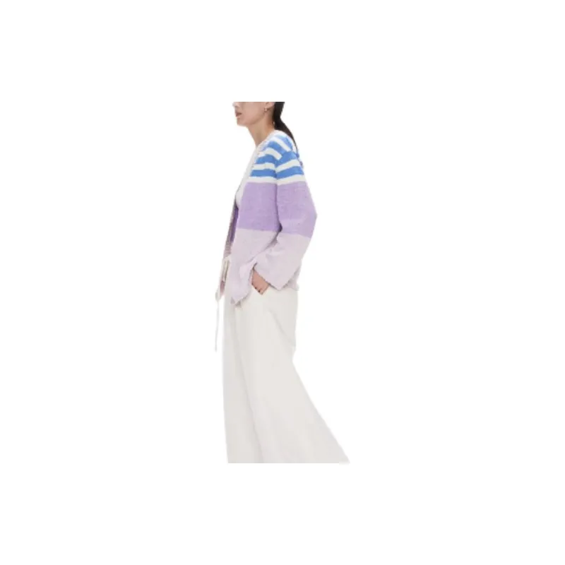 H&M Knitwear Women's Lilac/Stripes-3