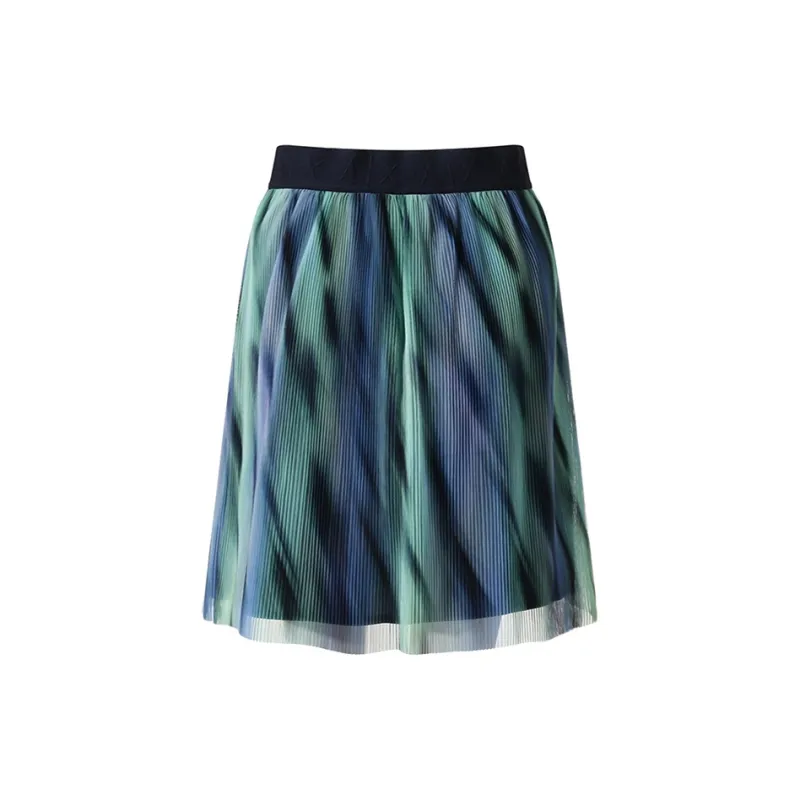 ARMANI EXCHANGEAE FW24 Casual Short Skirts Women's Blue Green-1