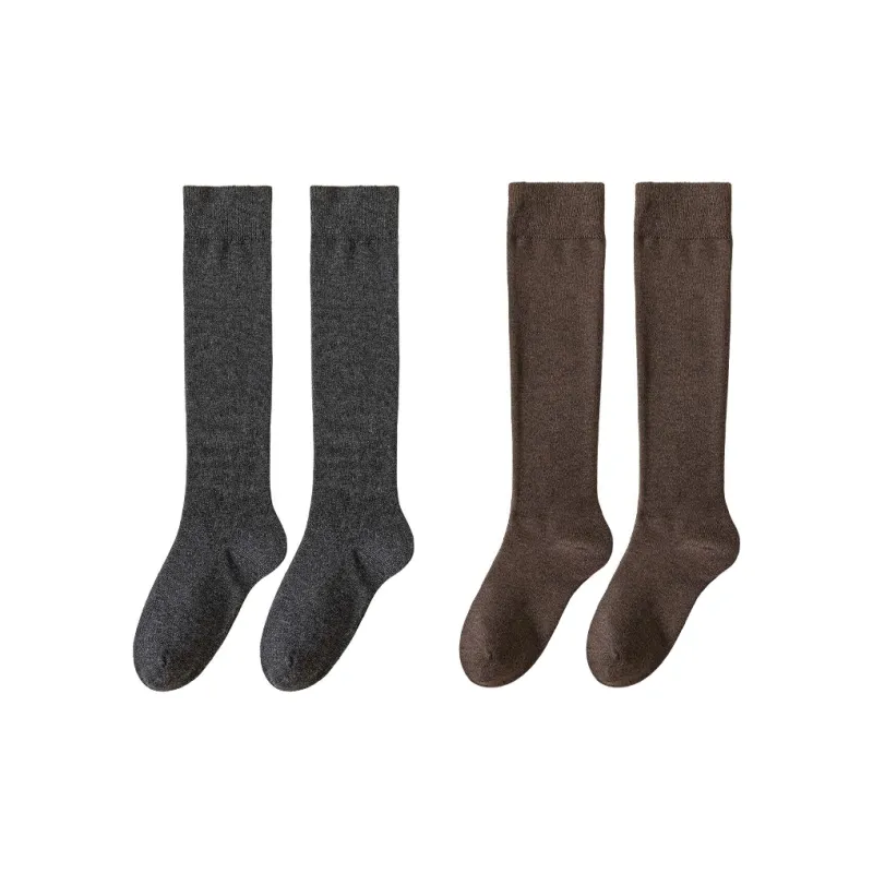 MIIOW Knee High Socks Women's Combo Set-9