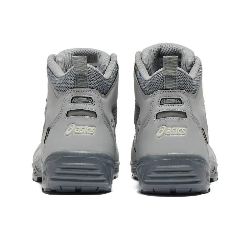 Asics Winjob Slip Resistant Waterproof High Top Outdoor Shoes Unisex Gray-3