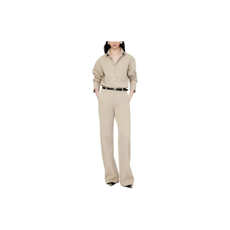 Anine Bing Dante Cotton Shirt-1