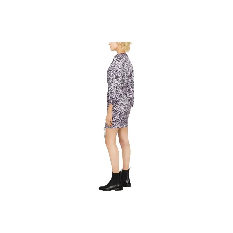 Maje Long Sleeved Dresses Women's Dark Violet-3
