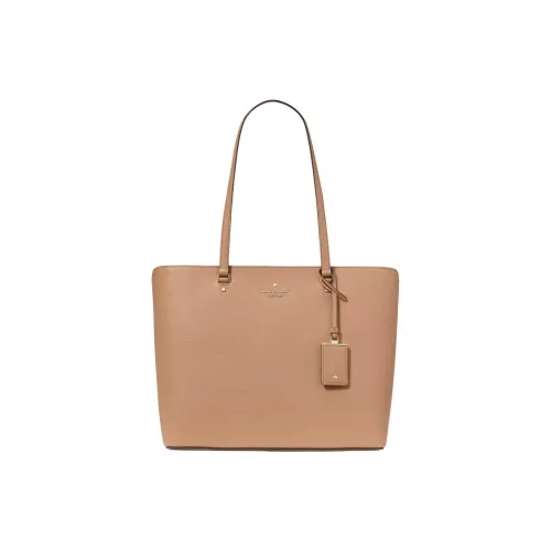 Kate Spade Grain Leather Tote Bag, Shopping Bag, Handbag, Shoulder Bag Large Size Women's Gingerbread