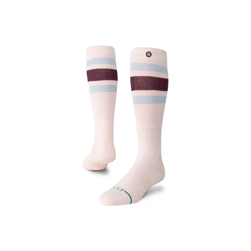 Stance Knee High Socks Unisex 1 Pack Light Pink Red-1