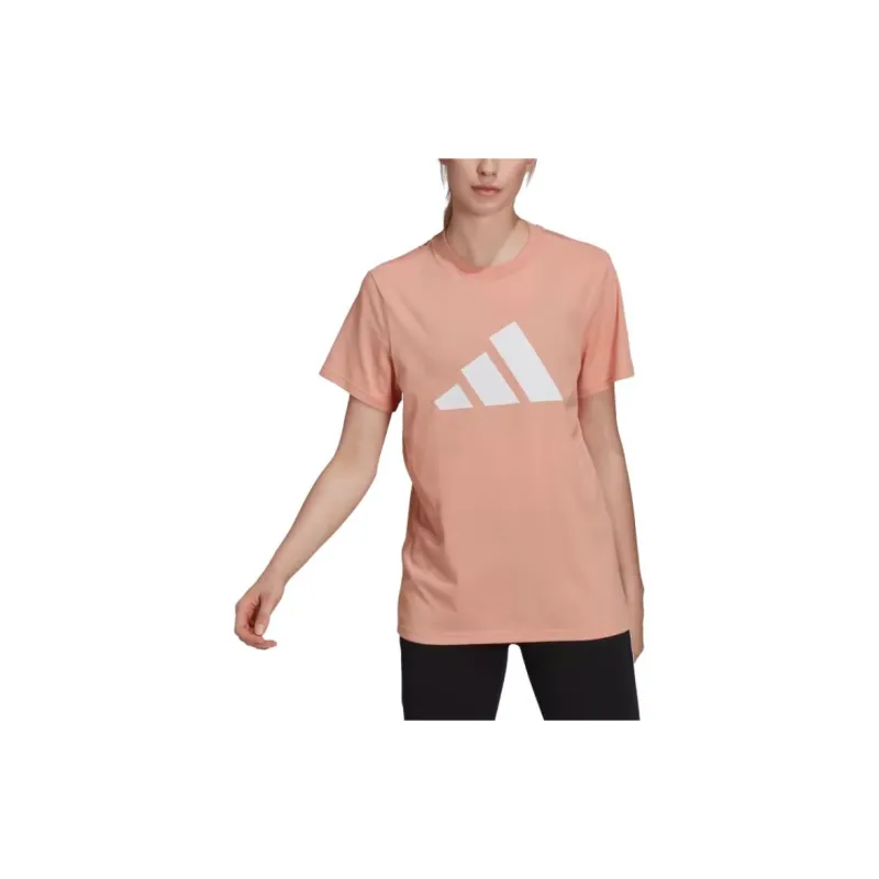 Adidas Future Icons T Shirts Women's Pink-1