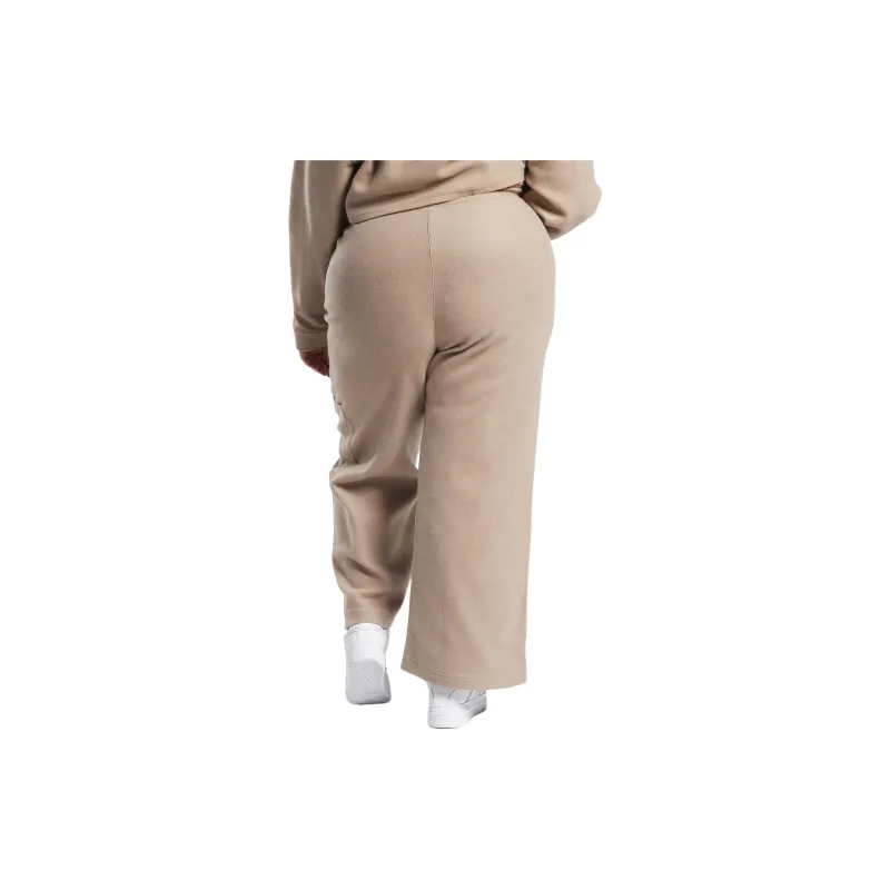 Reebok Classics Reverse Fleece Wide Casual Pants Women's Taupe-2