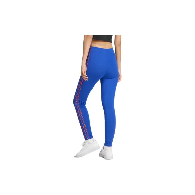Adidas Free Shipping With AdiClub Essentials 3-Stripes Animal Print Leggings-2
