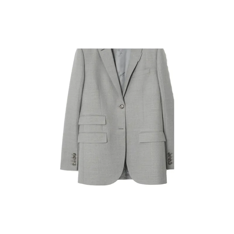 Burberry SS23 Jackets Coats Women's Gray-5