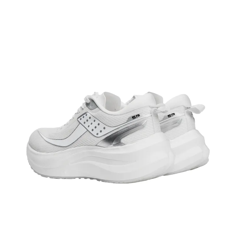 WEIMING Low Top Running Shoes Unisex Gravity White-5