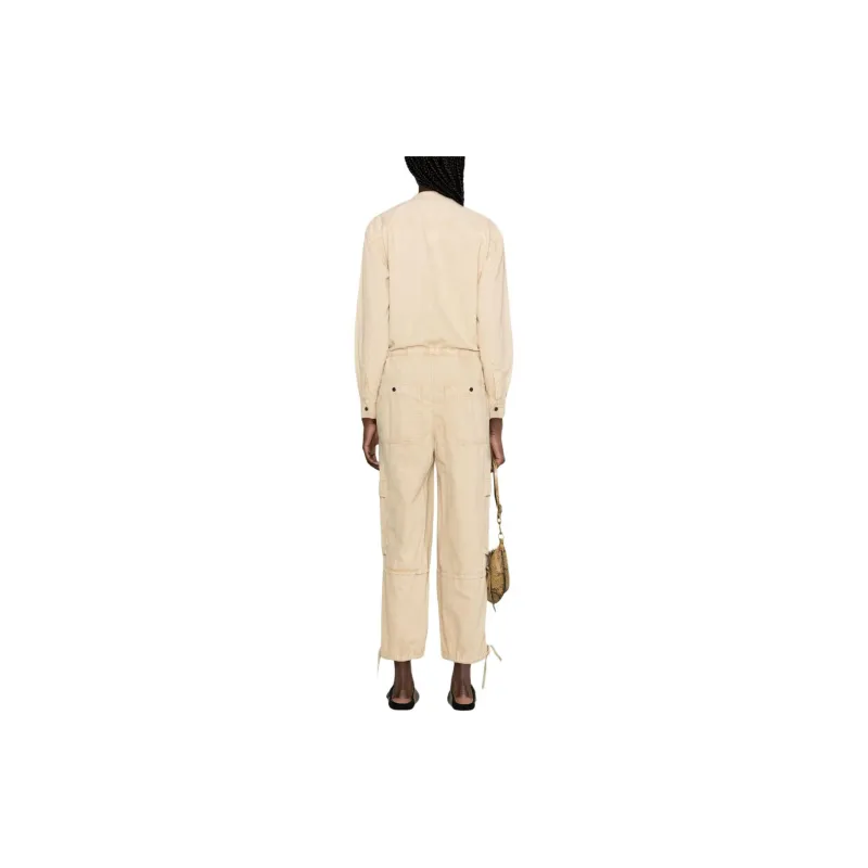 ISABEL MARANT ETOILE Drawstring Pocket Detailed Jumpsuit-2