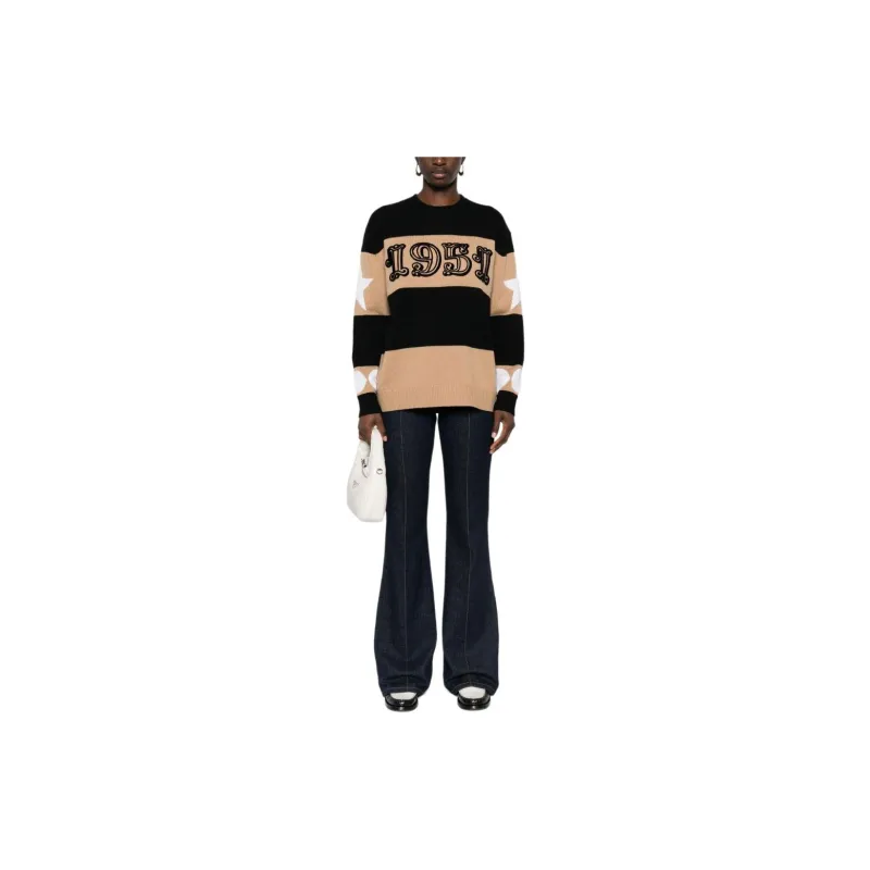 MaxMara Striped Knitted Jumper-1
