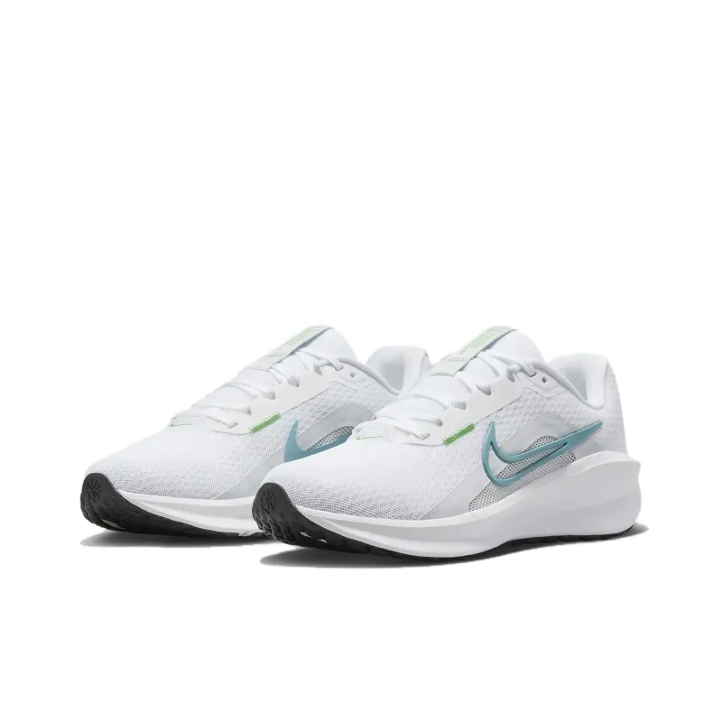 Nike DOWNSHIFTER 13 Anti Slip Wear Resistant Low Top Casual Running Shoes Women's Gray Blue-2